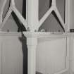 Bute, Rothesay, Rockhill Castle, High Craigmore.
Interior. First Floor. Bathroom. Detail of Wooden Screen.