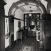 Bute, Rothesay, Rockhill Castle, High Craigmore.
Ground Floor. View of hall from East.