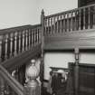 Bute, Ascog House.
View of staircase.
