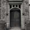 Bute, Rothesay, Bridgend Street, St Andrews R.C. Church Hall.
Detail of Entrance Door.