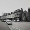 Bute, Rothesay, Victoria Street.
General view from W-N-W, showing Scottish Episcopal Church.