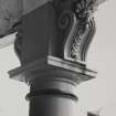 Rothesay, Winter Gardens.
South frontage. Detail of head of iron column.
