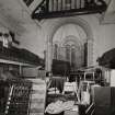 Bute, Rothesay, Argyle Street, West Free Church.
View of interior from North-East towards apse.