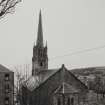 Bute, Rothesay, Argyle Street, West Free Church.
General view from West.