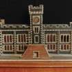 Detail of model of town house