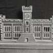 View of model of town house