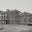 Campbeltown, Millknowe Road, Hazelburn Distillery.
General view of central part of facade from South-West.
