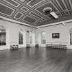 Campbeltown, Main Street, Town House, interior.
View from South of main hall, first floor.