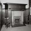 Campbeltown, Hall Street, Campbeltown Library and Museum, interior.
General view of fireplace in Ladies Room.