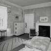 First floor view of  dressing room from West