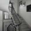 View of 19th century service stair.