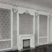 Castle Toward, interior.
General view of fireplace and pilasters in Drawing Room.