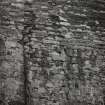 Castle Sween, interior.
View of pilaster in North-West side.