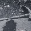 Colonsay, Scalasaig, Scalasaig Harbour.
View of broken anchor brought ashore at Scalasaig.