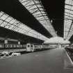 Interior.
View of train shed from S.