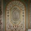 Inveraray Castle, Interior
View of the decorative panel on the South-West wall of the dining room.