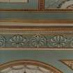 Inveraray Castle, interior.
Detail of the cornice in the dining room.