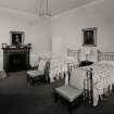 Inveraray Castle, interior.
General view of the first floor Rose Room.