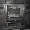 Organ keyboard, detail