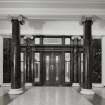 Justiciary Court, interior
View of ground floor vestibule, entrance to central hall, from East