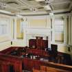 Justiciary Court, interior
Ground floor, North Courtroom, view from balcony from North East