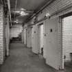 Justiciary Court, interior
Basement corridor, view from North showing cells