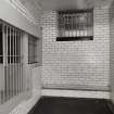 Justiciary Court, interior
Basement observation cell, view from East