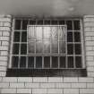 Justiciary Court, interior
Basement cell, view of window