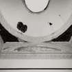 Dunoon, Bullwood, 'Fear an Coille', interior.
Detail of plaster work in hall.