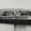 Dunoon, The pier.
General view from East.