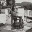 Bellanoch, Crinan Canal, Swing-Bridge.
Detial of winch.