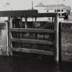 Crinan Canal, Lock 15.
Detail of gate.