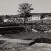 Ardrishaig, Crinan Canal, Basin.
View of basin between locks 1 and 2 drained for repairs.