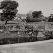 Ardrishaig, Crinan Canal, Basin.
View of basin between locks 1 and 2 drained for repairs.