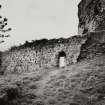 Dunollie Castle.
View from East.