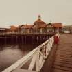 Dunoon, The pier.
General view from South-West.