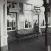 Dunoon, The pier.
Detail of pedimented doors of pavilion.