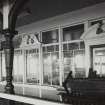 Dunoon, The pier.
Detail of East wall in waiting room at South end.