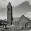 Dunoon, Kirk Brae Church.
View from South-East.