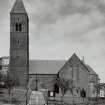 Dunoon, Kirk Brae Church.
View from South-East.