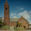 Dunoon, Kirk Brae Church.
View from South-East.