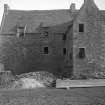 Edinburgh, Stenhouse Mill House.
Detail of West front.