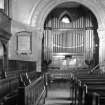 Duddingston Parish Church, interior
View of chancel arch and organ