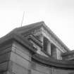 Edinburgh, Regent Road, Royal High School.
Detail of portico.