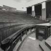 Interior.
View of lecture theatre no 1 from NW.