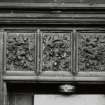 Glasgow, Tabernacle Street, Cambuslang Public School.
Detail of carved pediment.