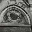 Glasgow, Tabernacle Street, Cambuslang Public School.
Detail of name plaque.