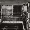 Glasgow, 13-23 Tradeston Street, Randolph & Elder Engine Works, interior.
General view of interior from East.