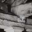 Glasgow, 13-23 Tradeston Street, Randolph & Elder Engine Works, interior.
Gallery construction, gantry level specimen stanchion head and holding bracket for roof truss.