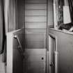 287 St Vincent Street, Unitarian Church, interior
View of side door to stage